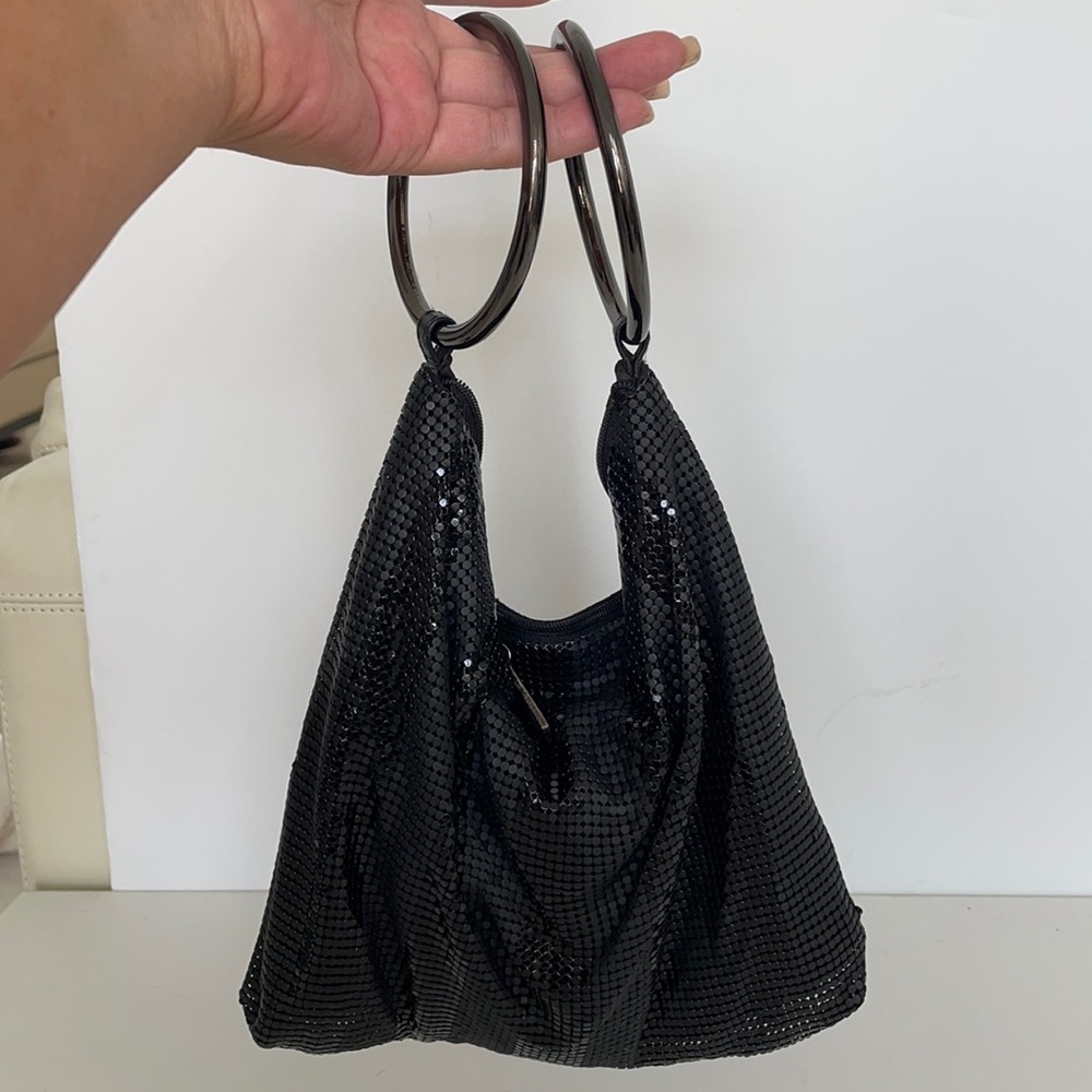 Whiting and Davis Mesh Bracelet evening bag